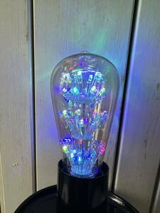 LED装飾電球　ST64 2W フィラメントランプ　E26 2個入り