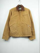 O388　USA製　Carhartt　カーハート　デトロイトジャケット　ダックジャケット　オールド　裏ブランケット　サイズ40　メンズ_画像1