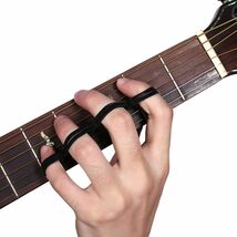 LOYELEY ギター ベース バンジョー ピアノ用 フィンガートレーナー レジスタンストレーニングバンド 強化 指間距離 調節可_画像1