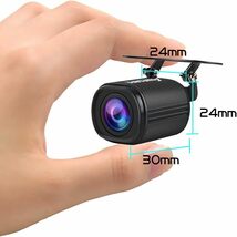 バックカメラ リアカメラ 720P 車汎用 車載カメラ 暗視機能 広角140° IP67防水防塵 ガイドライン表示 角度調整可能 _画像5