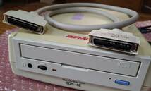 PC-9801 用 SCSI ボード、外付け SCSI CD-ROM、SCSI ケーブル 3点セット！動作確認済み！_画像4