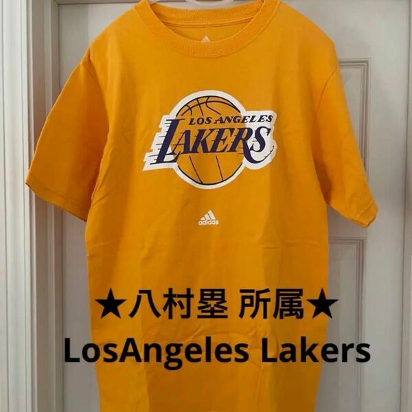 ★八村塁 所属★ LosAngeles Lakers【adidas】Tee【M】