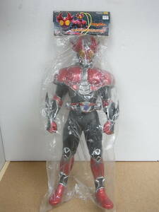 未使用　☆仮面ライダーアギト バーニングフォーム ビッグサイズ ソフビ バンプレスト 2002年　全高約39cm　ジャンボ ソフビ人形