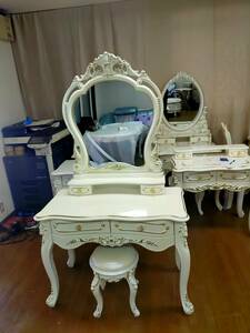 1016 dresser one surface mirror dresser dresser compact . series stool attaching make-up pcs antique manner ro here style 