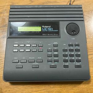 ローランド Roland MICRO COMPOSER MC-50 電源入りました