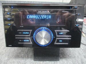 ▼動作OK カロッツェリア FH-P530 CD USB ラジオ 2DIN CDデッキ CDプレーヤー オーディオ パイオニア PIONEER carrozzeria