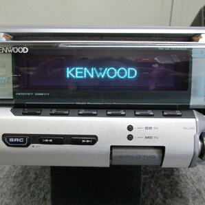 ▼通電OK ケンウッド KENWOOD DPX-07MD CD MD ラジオ 2DIN CDデッキ CDプレーヤー オーディオ 中古品の画像1