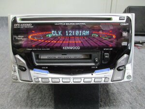 ▼動作OK ケンウッド KENWOOD DPX-6000 CD MD ラジオ 2DIN CDデッキ CDプレーヤー オーディオ 中古品