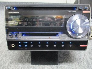 ▼動作OK カロッツェリア FH-P530MD-B CD MD AUX ラジオ 2DIN CDデッキ CDプレーヤー オーディオ パイオニア PIONEER carrozzeria 中古品