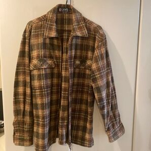 ラルフローレンCHAPS ジャケット 長袖 チェック柄 古着