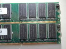 DDR 400 PC3200 CL3 184Pin 1GB×2枚セット RamBoチップ デスクトップ用メモリ_画像4