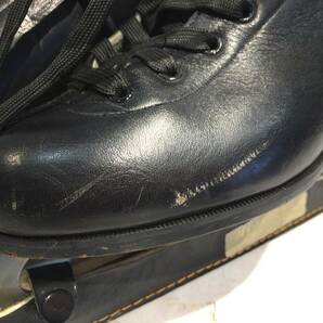 ■10702■S.S.S フィギュアスケート 靴 24.0cm 24cm ブラック 黒 スケートの画像3
