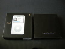 Apple/Mac 「iPod 30GB WHITE PA148J/A」(元箱・本体・ケース・イヤフォン・USB2.0ケーブル付属/未使用新品)_画像4