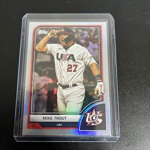 2023 Topps WBC Mike Trout マイクトラウト　レギュラーカード