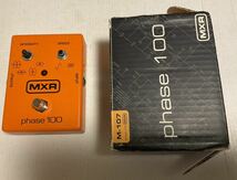 MXR Phase 100 エフェクトかかりません。ジャンクで。フェイザー エフェクター フェイズ100 M-107_画像1