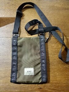 wtaps HANG OVER POUCH CORDURA　ショルダーバッグ　ポーチ　オリーブ