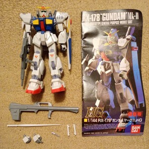 Gundam Mark II. Бывший HG 1/144 в масштабе в сборе　