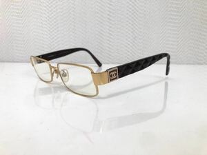 【希少品】CHANEL シャネル/メガネ/眼鏡/ココマーク/マトラッセ/ブラック 黒/レディース 