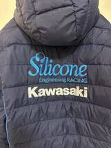 新品 未使用kawasaki カワサキ ジャケット 刺繍綿入バイクジャケット中綿XL_画像6