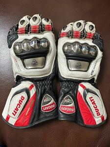 B28美品！DUCATI CORSE DAINESE ダイネーゼ　FULL METAL 6 GLOVES フルメタル　グローブ　Sサイズ