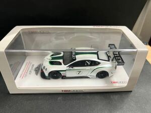 TSM144314　TSM MODEL 1/43 ベントレーコンチネンタル GT3 2013 グッドウッド・フェスティバル・オブ・スピード