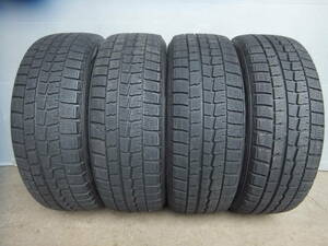 【8.5分山】215/55R17 ダンロップ WINTER MAXX WM01☆4本セット 40101 my18 検)オデッセイ マークX ヴェゼル クラウン エスティマ カムリ