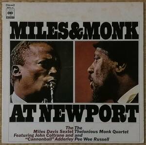 【期間限定500円OFF】個人所蔵 / 1973国内盤 SOPZ 10 / Miles Davis & Thelonious Monk At Newport / 超音波洗浄済+VPI HW-16.5