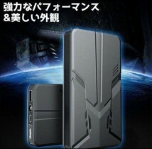 【NEW】エンジンスターター 12V 12000mAh ジャンプスターター(緊急起動器) 多機能 大容量　ブルー！_画像3