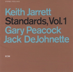 キース・ジャレット・トリオ KEITH JARRETT TRIO / スタンダーズ Vol.1 STANDARDS, VOL.1 / 1996.02.25 / 1983年録音 / ECM / POCJ-2412