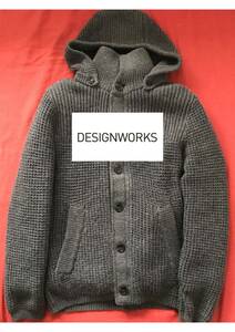 DESIGNWORKS（デザインワークス）ニットダウンジャケット