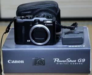 Canon PowerShot G9 12.1MP 動作品、革ケース付き