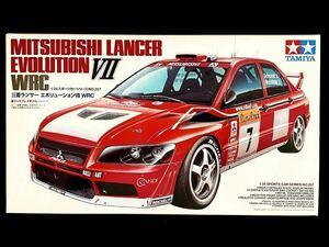 タミヤ 1/24三菱ランサーWRC プラモデル スポーツカーシリーズNo.257 ランサーエボリューションVII/MITSUBISHI LANCER EVOLUTION Ⅶ WRC
