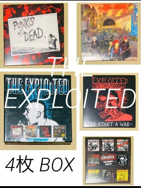 エクスプロイテッド　THE EXPLOITED CDボックス