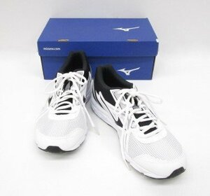 [即日発送] ★美品★ MIZUNO MAXIMIZER 22 K1GA200002 ミズノ マキシマイザー メンズ ランニングシューズ ホワイト×ブラック 26.0cm 331