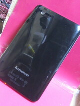 ジャンク Lenovo IdeaPad Tablet A1 2228 タブレット 7型　黒　不動 10-6151_画像2