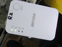 ジャンク buffalo　wex-733dhps/n　Wi-Fi　中継器　r2_画像1