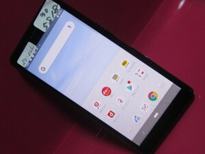 ジャンク docomo　sony　Xperia Ace SO-02L os:10　黒　初期化済み　30-5818