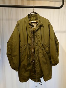 希少 美品 ビンテージ アルミジップ XSサイズ 60s M65 parka パーカ ライナー付き VINTAGE m1948 モッズパーカー