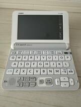 CASIO EX-word 電子辞書 カシオ ホワイト_画像1