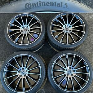 【正規品 美品】ベンツ W257 CLSクラス AMG 純正 20in 8J +33 9J +28 PCD112 245/35R20 275/30R20 タイヤホイールセットほぼ新車外し