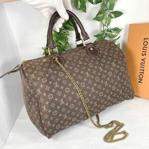 1円 LOUIS VUITTON ルイヴィトン ミニラン イディール スピーディ30 M95224 ハンドバッグ シリアル SP0027