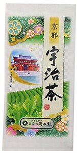 お茶の岡田園 京都 宇治茶 煎茶 茶葉 100g 1袋