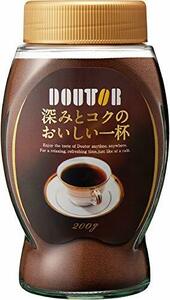 ドトールコーヒー インスタントコーヒー 深みとコクのおいしい一杯(SD) 200g
