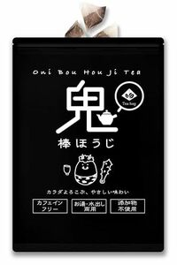 みずたま農園 鬼棒 ほうじ茶 ティーバッグ 4g×50袋△【 ノンカフェイン ・ デカフェ 】(鬼だけど やさしい 焙じ茶 国産 お茶 0歳から 鬼