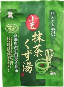 日東食品工業 小豆抹茶くず湯 16×5袋×5