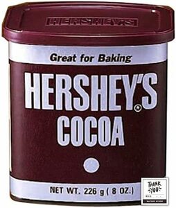 ハーシー ピュアココア 226g ×2 無糖 HERSHEY'S COCOA 100% Cacao Natural Unsweetened Cocoa ×2