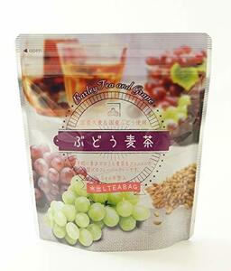 カネ松製茶 水出しぶどう麦茶ティーバッグ 40g ×4袋 デカフェ・ノンカフェイン