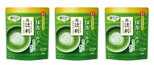 . profit powdered green tea milk 190g ×3 piece 