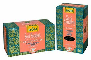  Cameron Highland high class black tea BOH*bo- tea laichi* rose (1 box *20 tea pack Lychee with
