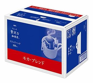 AGF ちょっと贅沢な珈琲店 レギュラーコーヒー ドリップパック モカブレンド 100袋 【 ドリップコーヒー